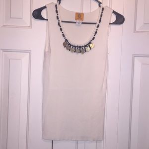 ❤️(3/$10)❤️Ruby Rd sweater sleeveless dress shirt